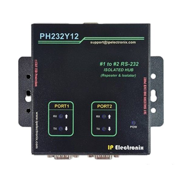 PH232Y12 تکرار کننده، ریپیتر و ایزولاتور سریال RS232