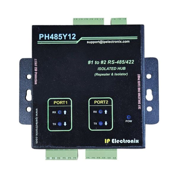 45-3 PH485Y12 تکرار کننده، ریپیتر و ایزولاتور سریال RS485 و RS422