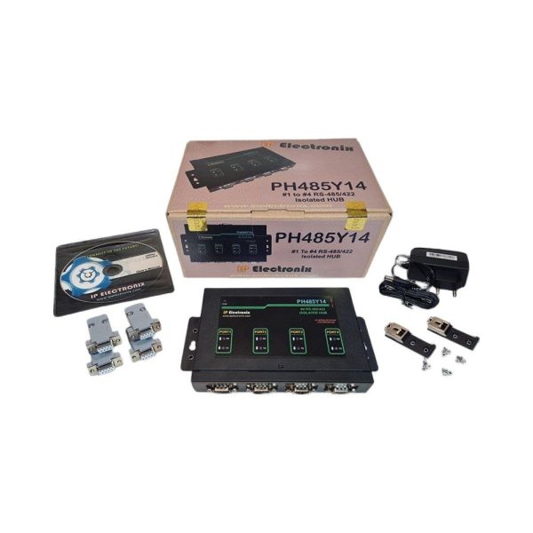 PH485Y14 تکرار کننده، ریپیتر و ایزولاتور سریال RS485 و RS422