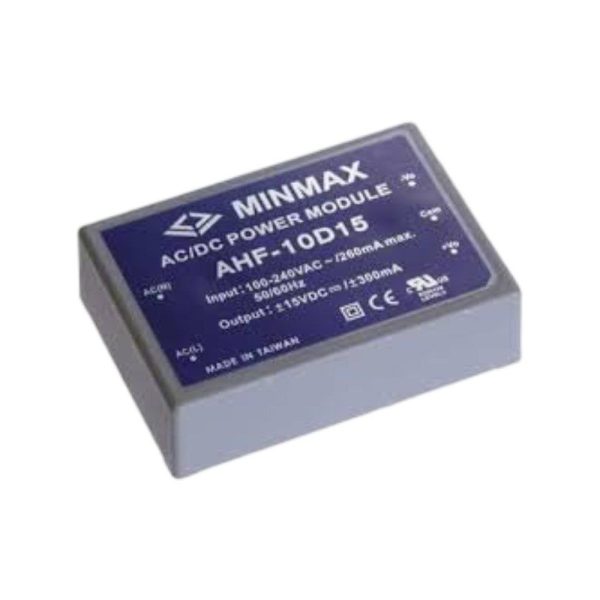 مبدل ولتاژ AHF-10D15 MINMAX – AC/DC