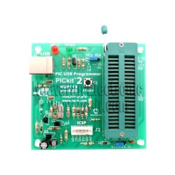 پروگرامر و خطایاب USB میکروکنترلرهای PIC مدل PICKIT2
