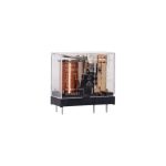 رله شیشه ای 24 ولت 8 پین 5 آمپر G2R-2-24VDC