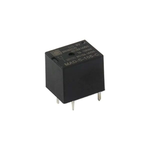 رله 12 ولت 5 پین 20 آمپر MAD-S-112-C میشو